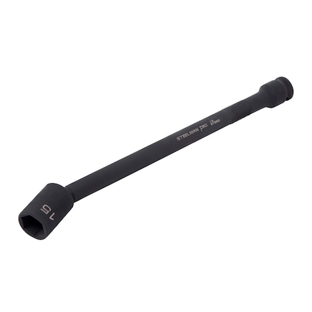 Steelman Pro 15mm Swivel Head 3/8-Inch Drive, 9-Inch Extension Impact Socket 97895